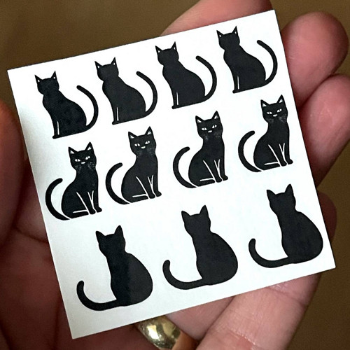 Dočasné tetovačky Tiny Tattoos Kočky T0050 — foto 4