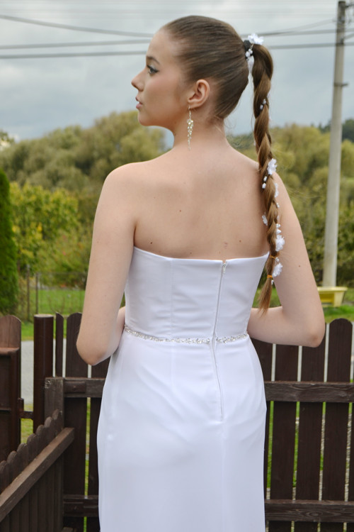 Svatební šaty KARINA + šál — foto 4