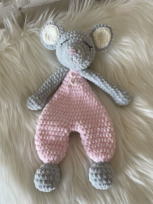 Muchláček MYŠKA světle růžová — foto 2