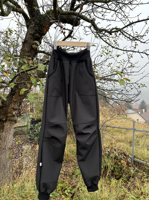 Softshell kalhoty … SIMPLY BLACK — foto 2