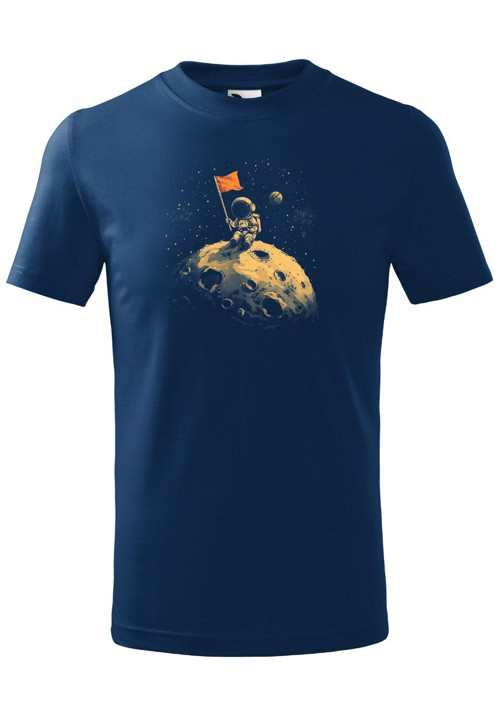 Dětské/chlapecké tričko "Man on the Moon" — foto 4