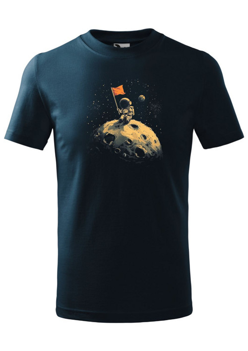 Dětské/chlapecké tričko "Man on the Moon" — foto 3