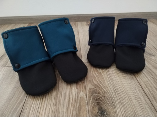Capáčky ze softshellu do kočárku — foto 3