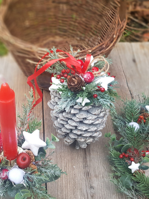 Vánoční zdobená šiška — foto 2