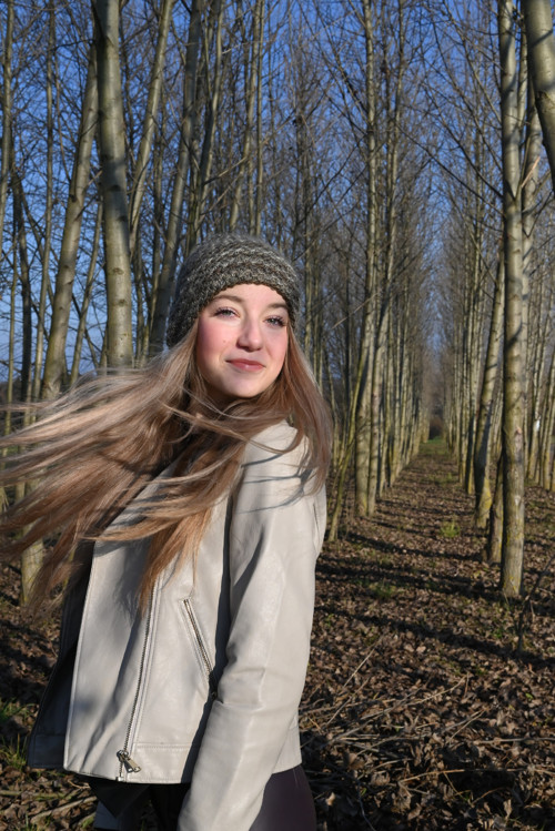 Čepice šedé odstíny — foto 3