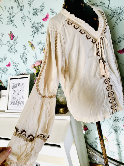 Boho tunika vyšívaná — foto 2