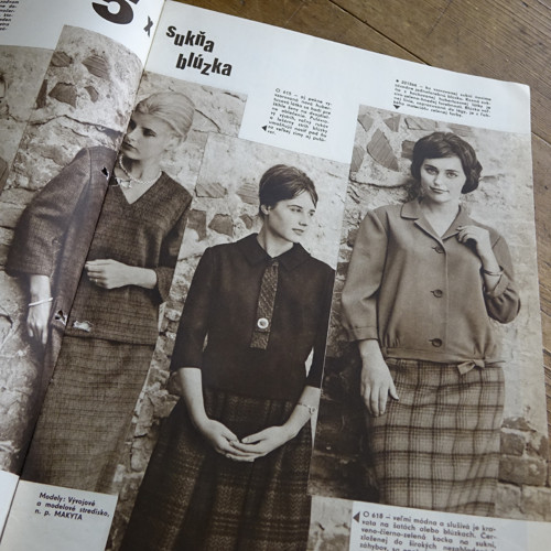 Naša móda ... 10/1961 ... slovensky — foto 5