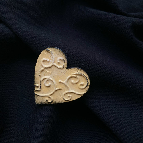 Brož Srdce ornamentů — foto 4