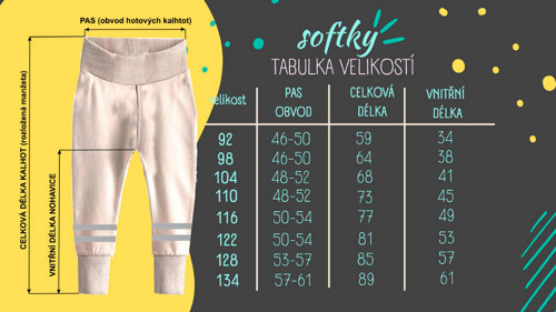 Softshell kalhoty s beránkem Traktory petrol — foto 3