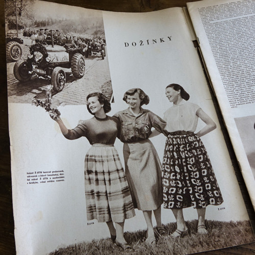 ŽENA a MÓDA ... 8/1951 ... se střihy! — foto 3