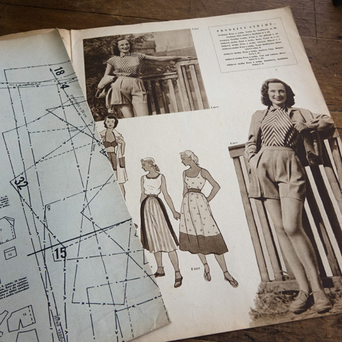ŽENA a MÓDA ... 7/1951 ... se střihy! — foto 2