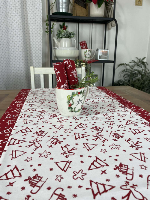 Běhoun v sadě s ubrousky - ZIMA — foto 6