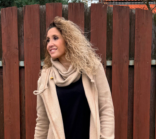 Světle hnědý nákrčník — foto 2