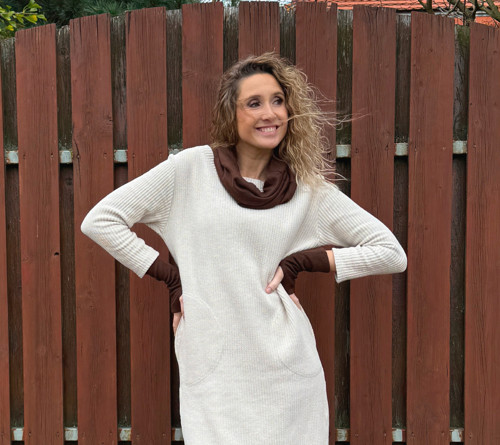 Hnědé tenké nátepníky — foto 6