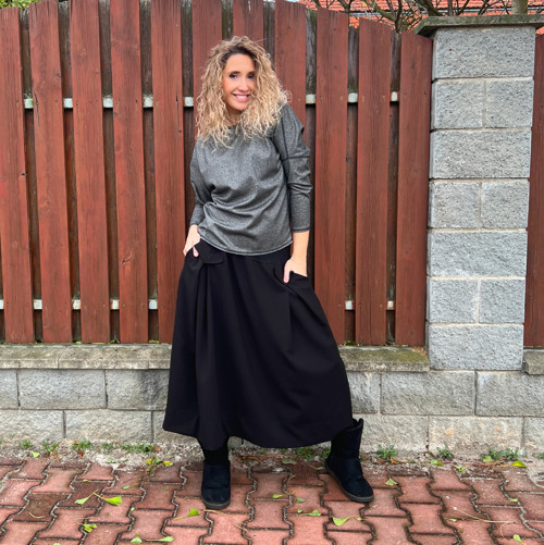 Sukně dlouhá černá — foto 3