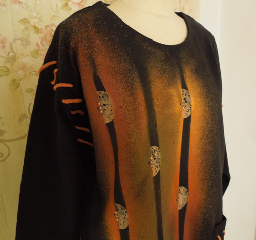 Autorská elegantní mikina — foto 3
