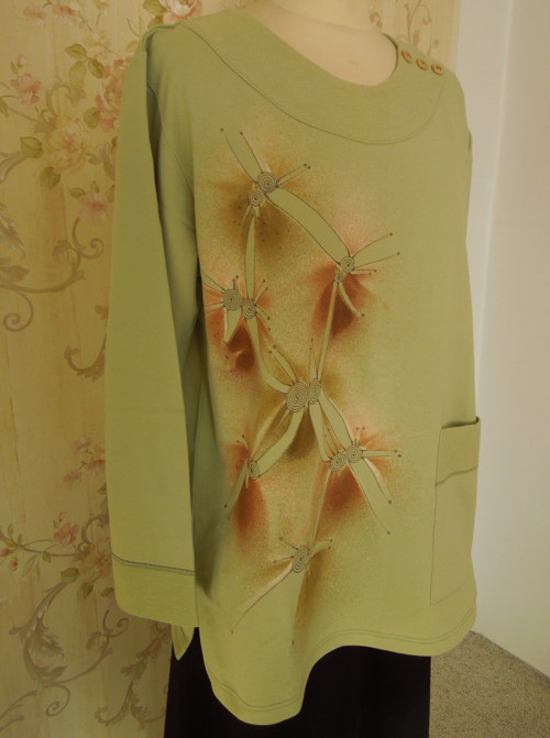 Autorská elegantní mikina — foto 3