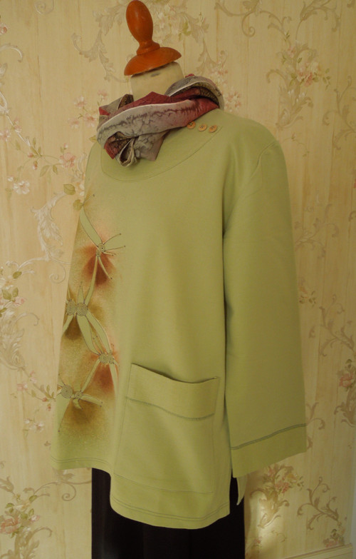 Autorská elegantní mikina — foto 2