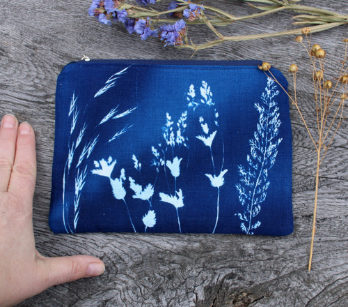 Zipová taštička Blue louka NO3 — foto 2
