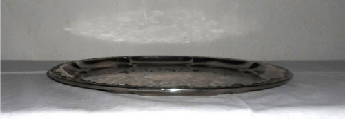 Kovový, plechový servírovací TÁC, podnos 30 cm — foto 6