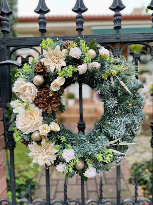 Adventní (vánoční) věnec — foto 4