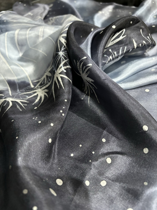 Hedvábný šátek - Pampeliška — foto 5