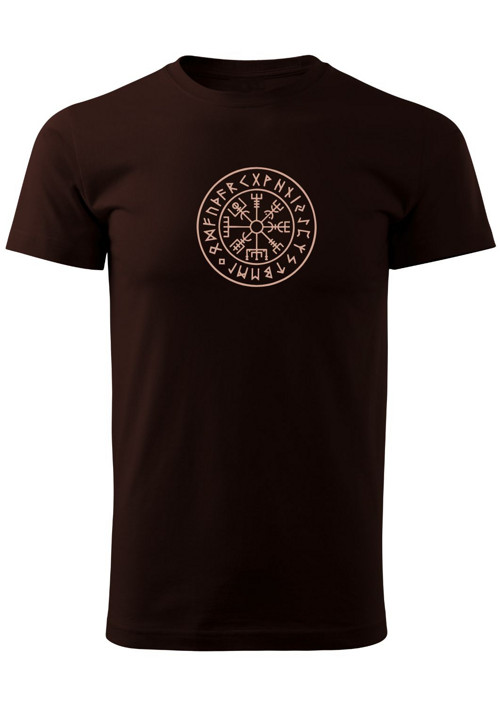Pánské tričko "Vegvisir - vikingský kompas" — foto 4