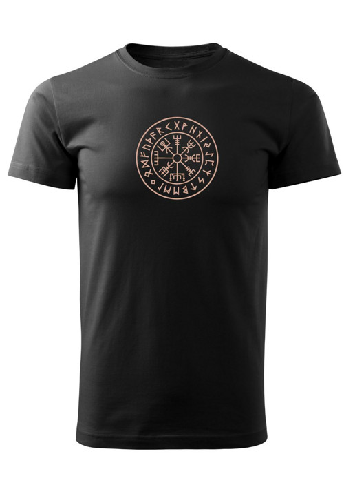 Pánské tričko "Vegvisir - vikingský kompas" — foto 2