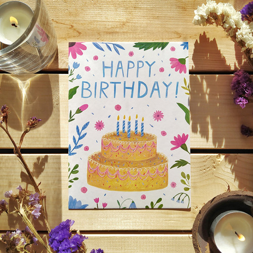 Pohlednice Birthday cake — foto 3
