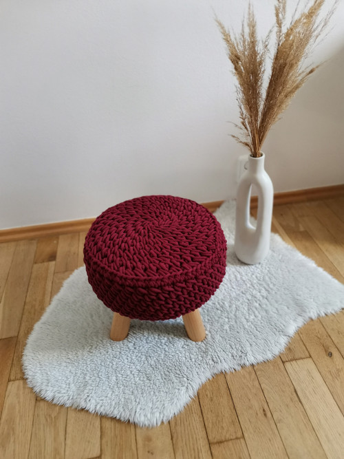 Taburetek mini- bordó — foto 2