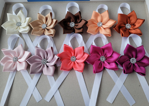 Kanzashi náramek - kotilion — foto 4
