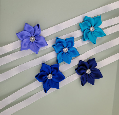 Kanzashi náramek - kotilion — foto 2