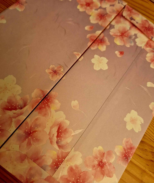 Obálka washi z Japonska Sakura — foto 4