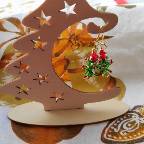 Náušnice Christmas. — foto 2