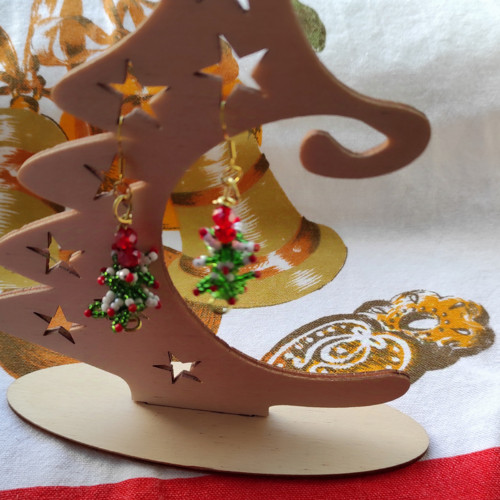 Náušnice Christmas. — foto 3
