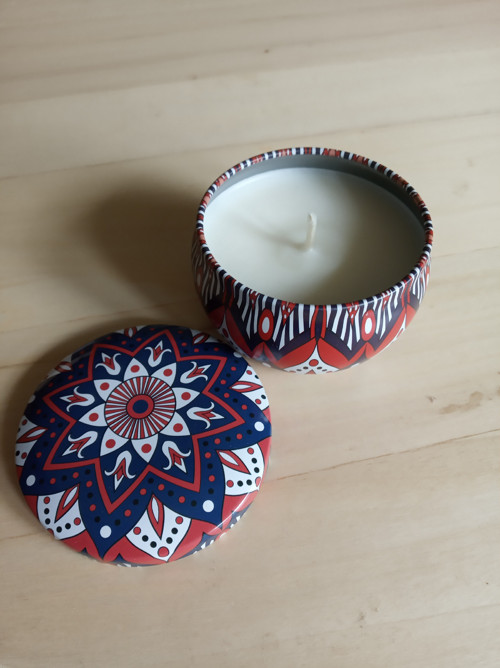 Sójová svíčka v dárkové dóze — foto 2