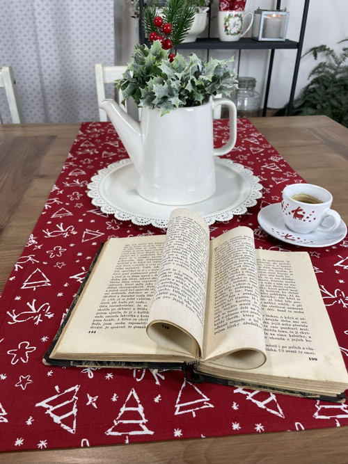 Bavlněný běhoun - Zima — foto 3