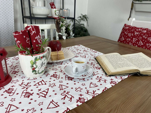 Bavlněný běhoun - Zima — foto 6