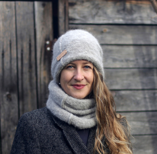Nákrčník SILKA alpaka/hedvábí — foto 4