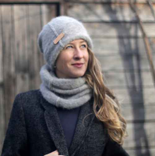 Nákrčník SILKA alpaka/hedvábí — foto 6