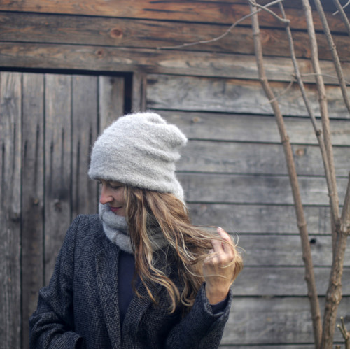 Nákrčník SILKA alpaka/hedvábí — foto 3