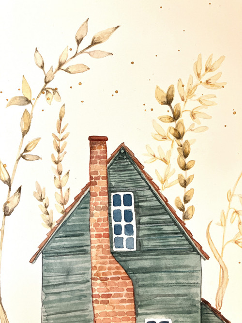 Ilustrácia Domček — foto 2