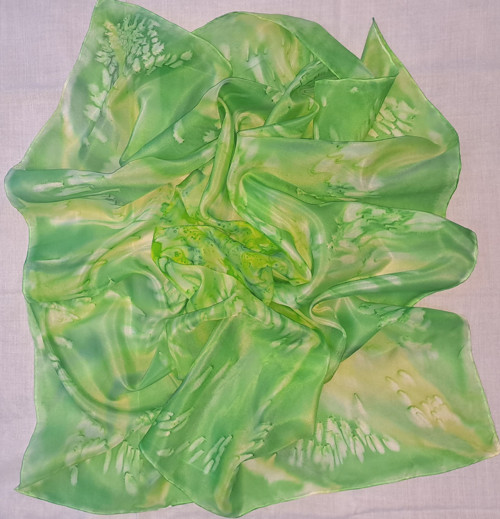 Zelená energie - šátek 90 x 90 — foto 5