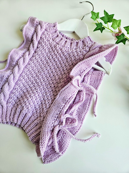 Dětská pletená vesta Iris — foto 4