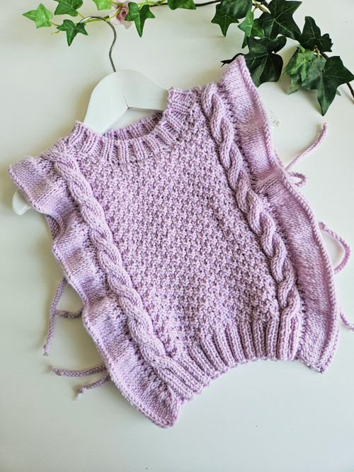 Dětská pletená vesta Iris — foto 2