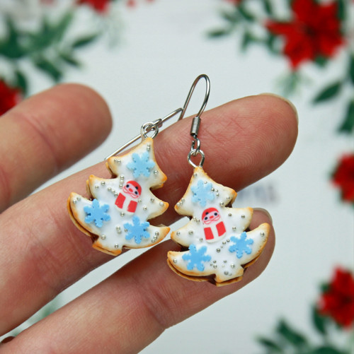 Cukroví - stromečky (Santa+vločky) — foto 2