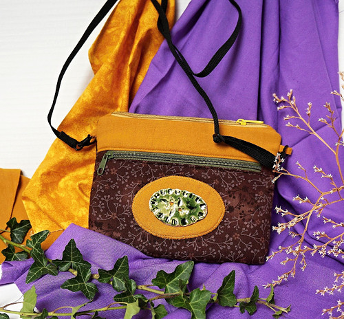 Crossbody s keramickým knoflíkem — foto 4