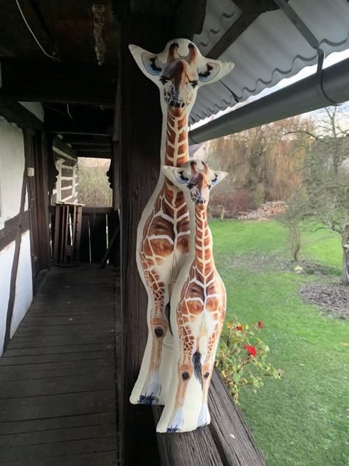 Žirafa veliká - 3D polštář — foto 2
