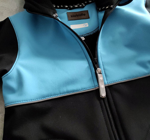 Softshell bunda... stavební auta...vel.110 SKLADEM — foto 3