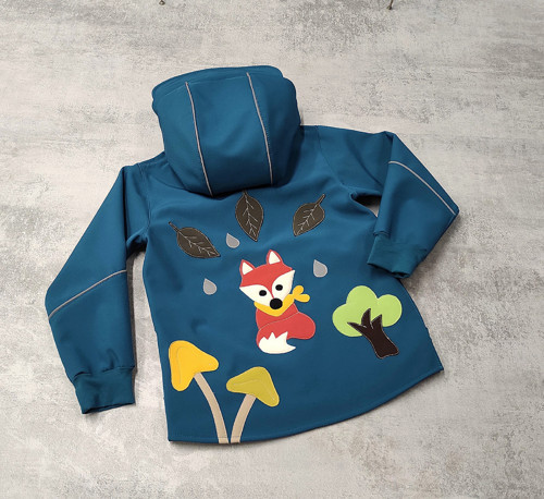 Softshell bunda...v lese...vel.104 SLEVA !!! — foto 4